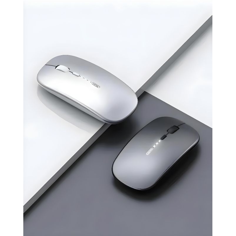 Chuột Bluetooth không dây tự sạc pin TEKKIN INPHIC M1 PRO ko tiếng click sạc