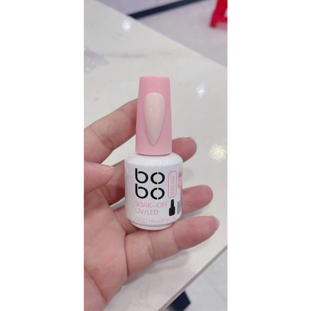 Sơn gel Bobo mầu Nude pink - Sơn móng tay nail
