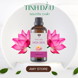 Tinh dầu hoa sen máy xông thơm phòng 100ml làm nến thơm đuổi muỗi khử mùi hiệu quả