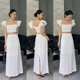 𝗣𝗜𝗗𝗜 𝗧𝗢𝗣 - Áo Bèo Nhún Linen Cao Cấp ( ảnh chính chủ )