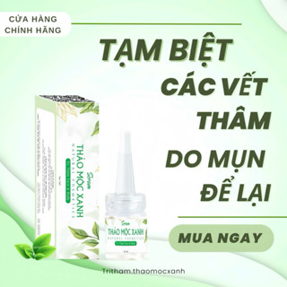 [Sẵn] Serum Thảo Mộc Xanh 5ml - Mờ Thâm Sạm face & body