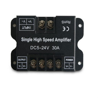 Bộ khuếch đại cảm biến cho LED dây 5V-24V , max 30A, tăng công suất cho các loại cảm biến cho LED dây  12V/ 24V
