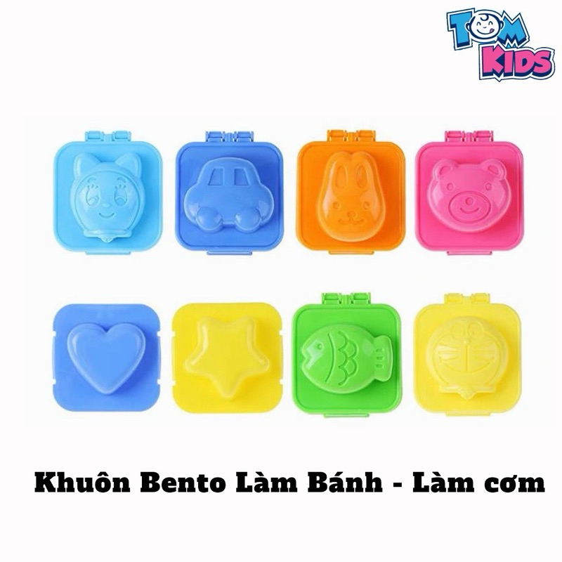 Khuôn bento Làm cơm cho bé