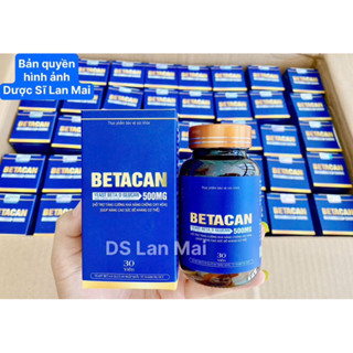 Betacan 500mg hỗ trợ đào thải HPV, Tăng cường miễn dịch siêu mạnh (CÓ CHE TÊN SẢN PHẨM)