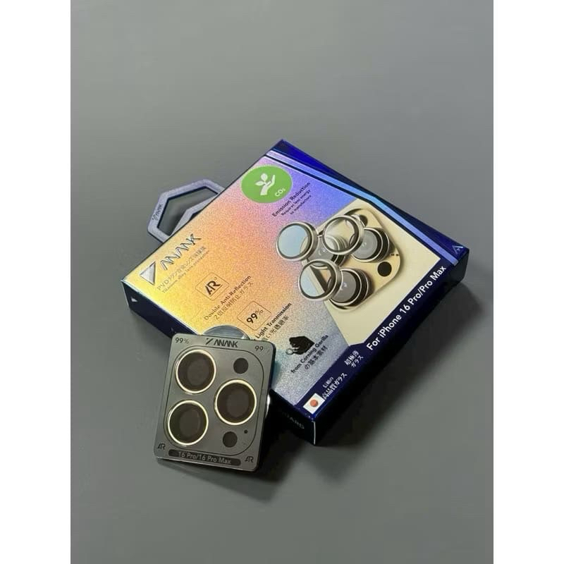 [iphone16] Bộ dán kính Anank bảo vệ từng mắt camera cho iPhone 16 Pro Max/ 16 Pro/ 16 Plus/ 16 siêu 