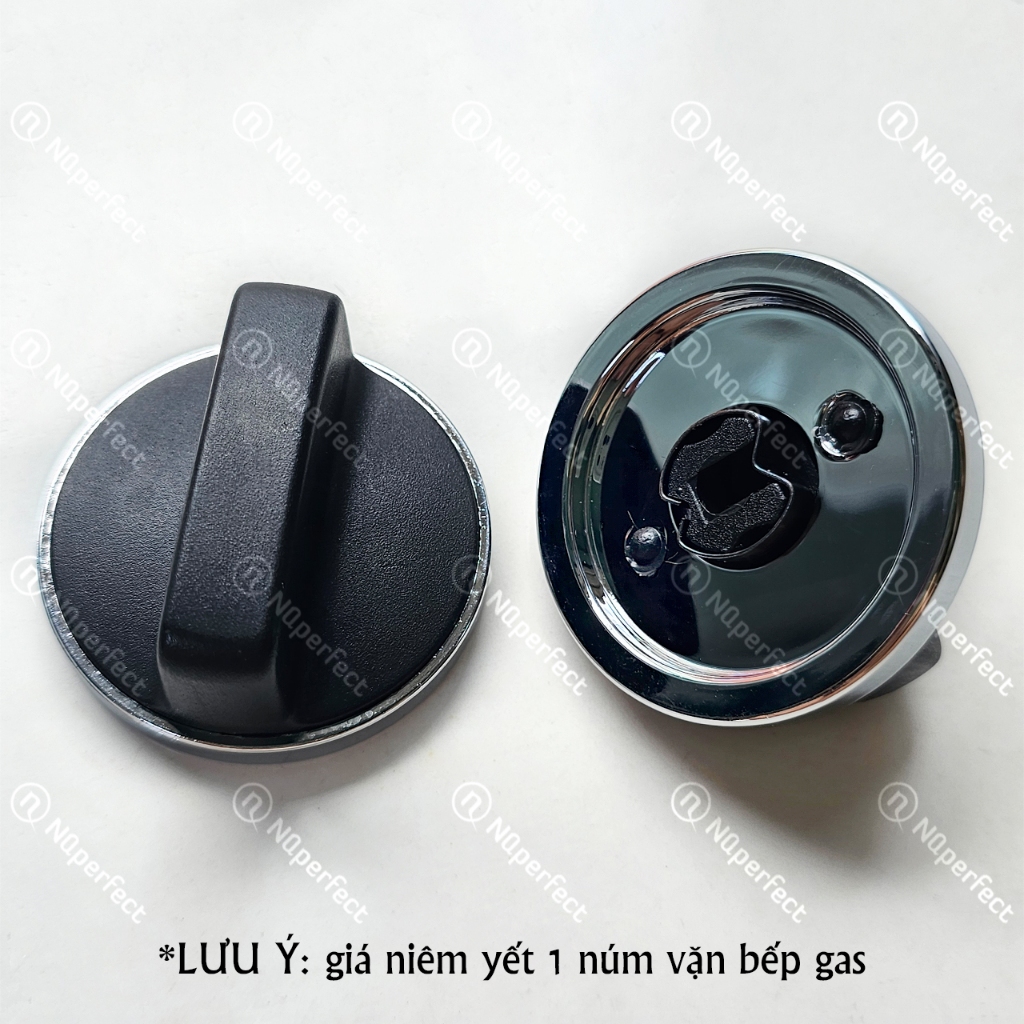 Núm / Nút vặn bếp gas dương Rinnai RV-A271R(EB), RV-A271Y(EB), RV-A271Y(S), RV-B271SB(EB), RV-B274SR