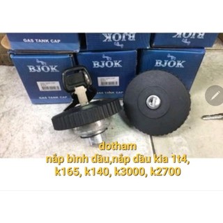 Nắp bình dầu kia, nắp dầu k165,k140,k3000, k2700 hàng đẹp.