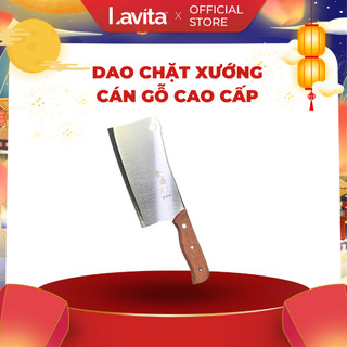 Dao chặt xương chất lượng cao, cán gỗ cao cấp, lưỡi dao sắc bén