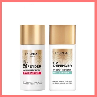 Kem Chống Nắng L'Oreal loreal Paris UV Defender Serum Protector SPF 50+ PA++++  Nhập khẩu chính hãng  