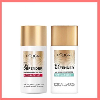  Kem Chống Nắng L'Oreal loreal Paris UV Defender Serum Protector SPF 50+ PA++++  Nhập khẩu chính hãng  