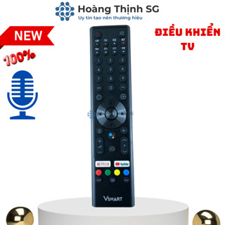 Remote điều khiển tivi Vsmart có giọng nói , điều khiển TV Vsmart mã 01 - Tặng kèm pin