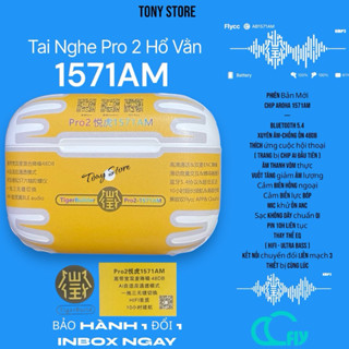 Tai Nghe Hổ Vằn Pro 2 1571AM ( Bản CÓ POPUP ) / Tai Nghe Bluetooth-BRO2 ANC - 48DB, Xuyên Âm -Âm Thanh Không Gian