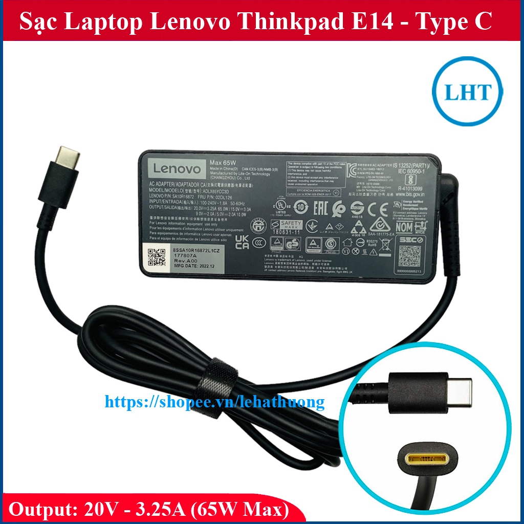 ⚡️[Sạc zin ] Sạc Laptop Lenovo Thinkpad E14