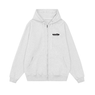 Áo Hoodie ZIP Novita Form Rộng Nỉ Lót Bông Unisex Local Brand/The most famous