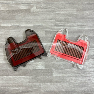 Combo ốp pô e trong suốt + lọc gió KN gắn PG1