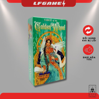  Bộ bài bói GOLDEN WHEEL TAROT oracle size tiêu chuẩn Bản Tiếng Anh  MUA 2 BỘ BẤT KÌ TẶNG ĐÁ THANH TẨY  