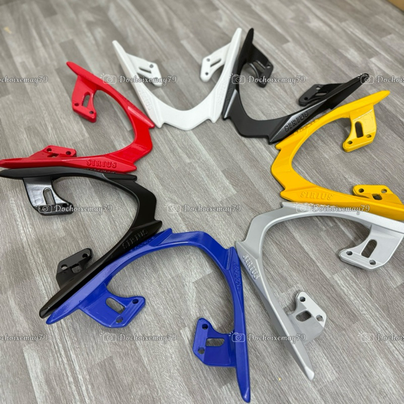 Cảng sau Sirius kiểu Ex150 đủ màu