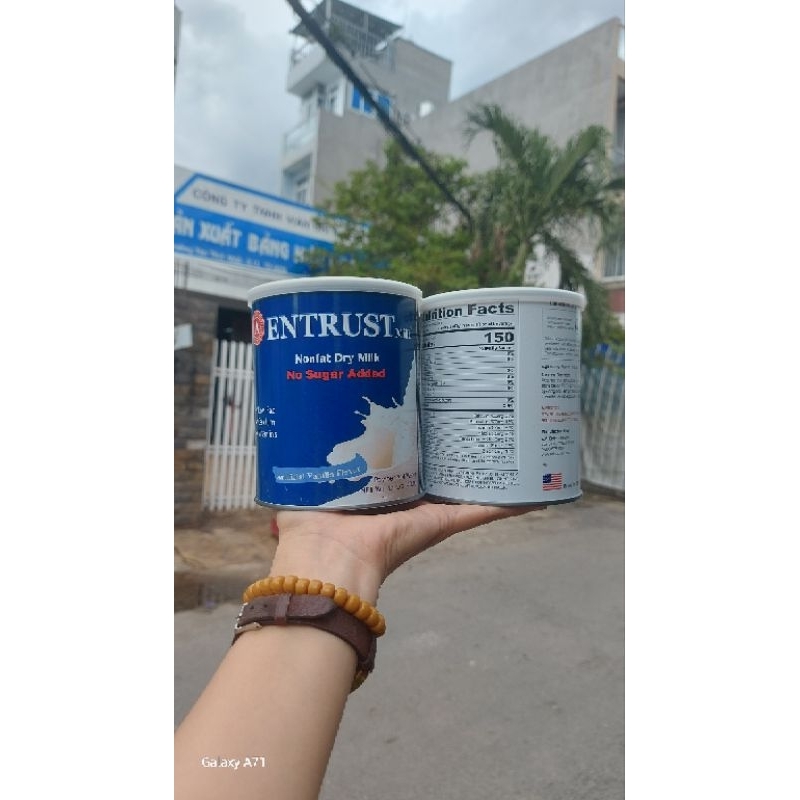 Sữa Entrust Lon 400g