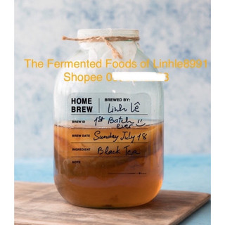   Nhập Độc Quyền  Nhãn dán label cho hủ bình nuôi kefir kombucha nấm nước nấm sữa men sữa chua milk kefir trà lên men 