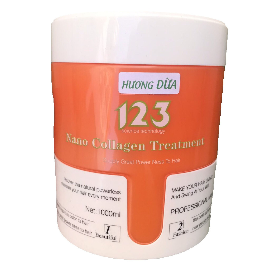 Hấp dầu Nano Collagen Silk 123 1000ml