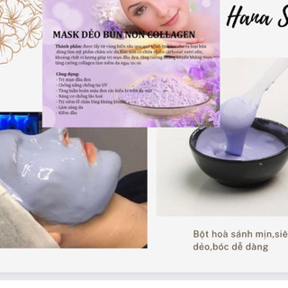 Bột Đắp Mặt Sữa Bò Tím (Mask Dẻo Bùn Non)