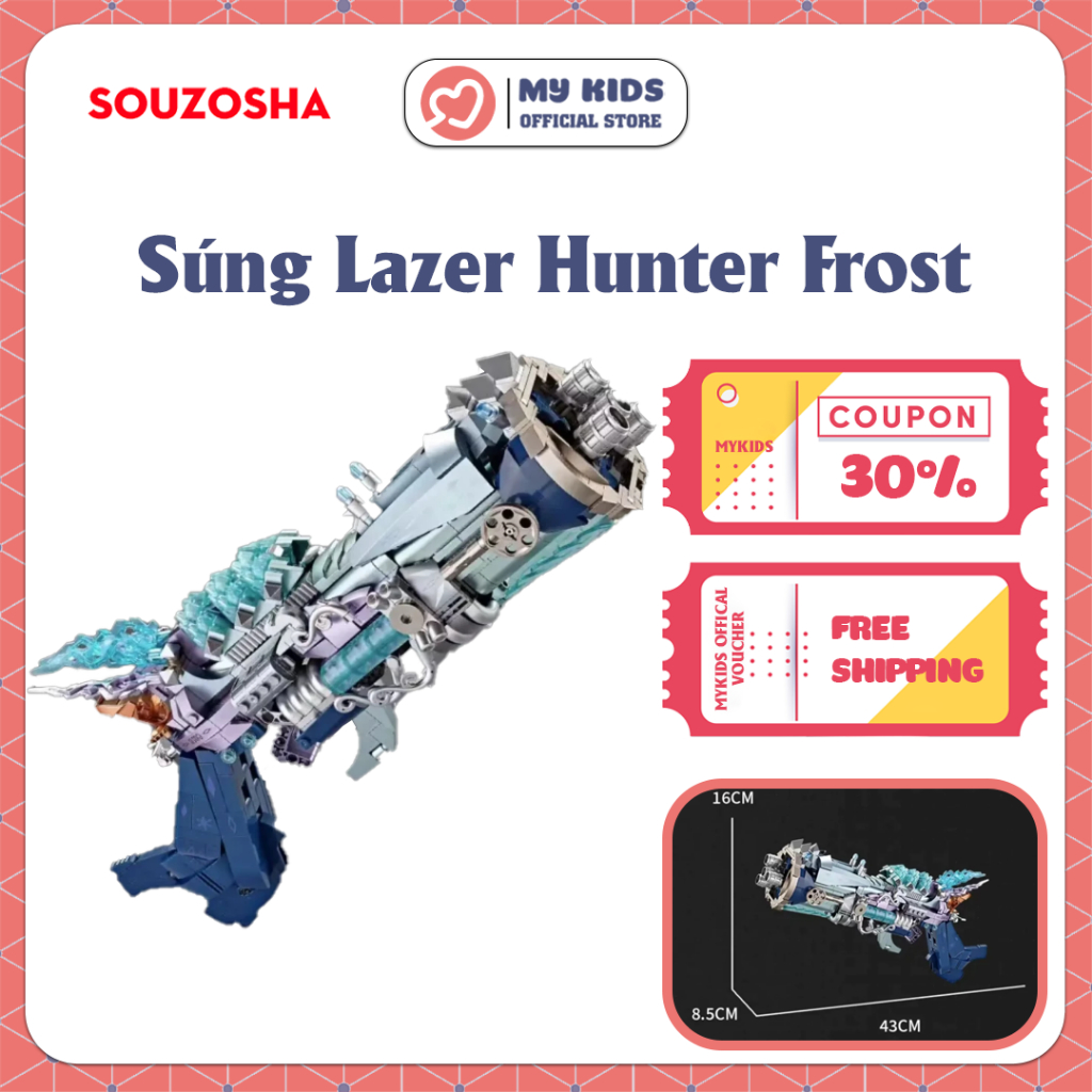 Đồ Chơi Lắp Ráp Súng Lazer Hunter Frost CZS-212232