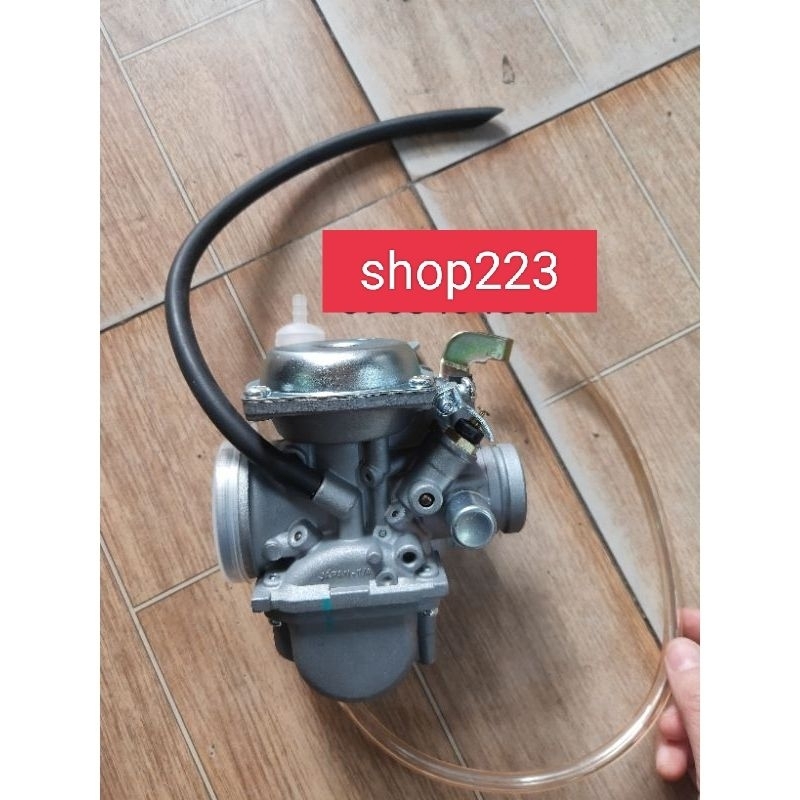 bộ chế hòa khí, bình xăng con xe Suzuki GN125 (xe nguyên bản chưa thay chế)