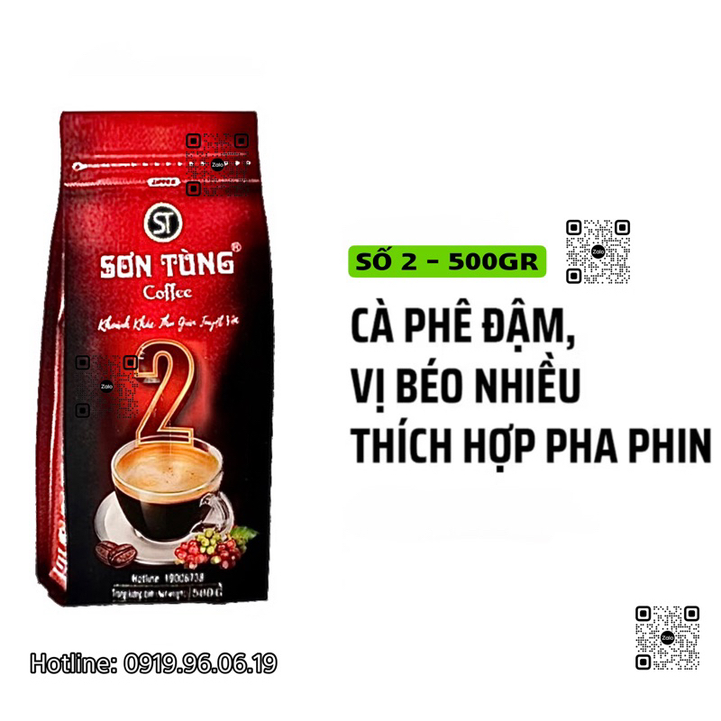 Cà Phê Sơn Tùng Số 2 (dòng tạp hóa)