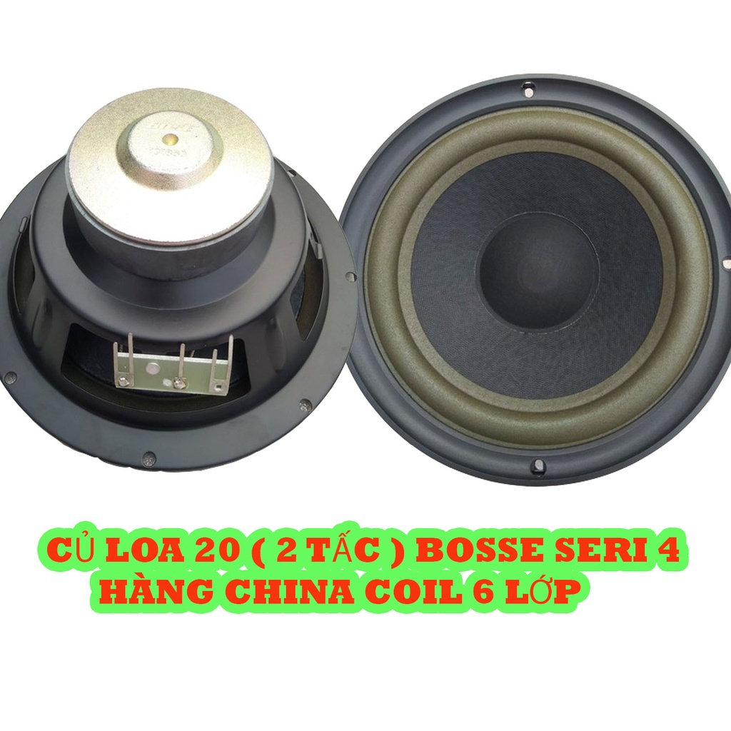 GIÁ HAI LOA BASS BOSS SERI 4 - TỪ ĐƠN 90 CÔN 25 NÚM MỀM