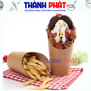 50 Ly khoai tây đựng bánh trứng gà non - đựng khoai tây chiên- đựng kem