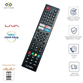  Điều khiển TV LIVA NÚT prime video SMART TV LIVA + TẶNG PIN