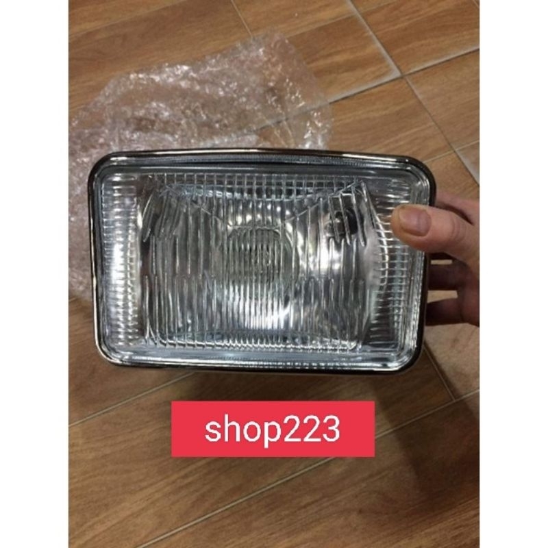 bộ đèn pha xe win loại đẹp cả gáo (kính thủy tinh)
