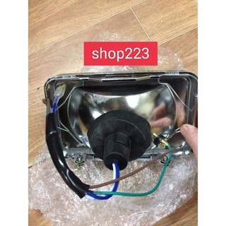 bộ đèn pha xe win loại đẹp cả gáo (kính thủy tinh)