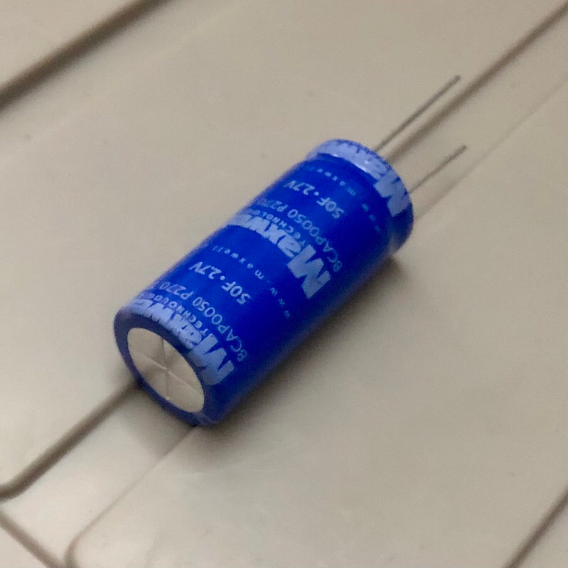 Siêu tụ điện 2.7V 50F Maxwell chất lượng cao - Super capacitor 2.7V 50F
