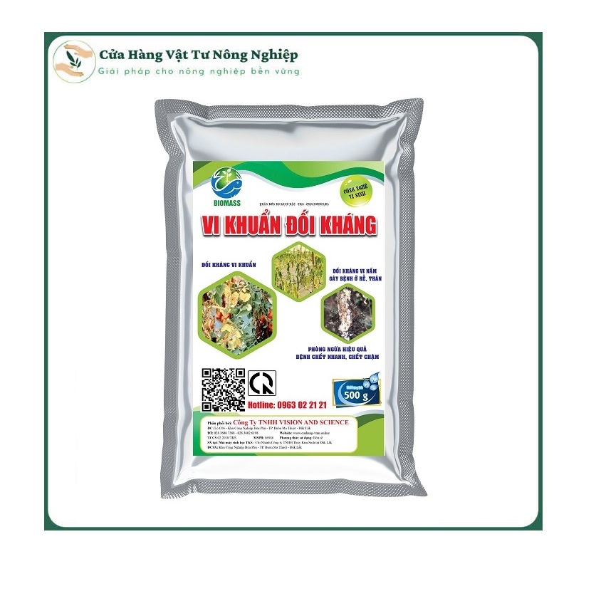 BIO - Vi khuẩn đối kháng 500g (Pseudomonas)