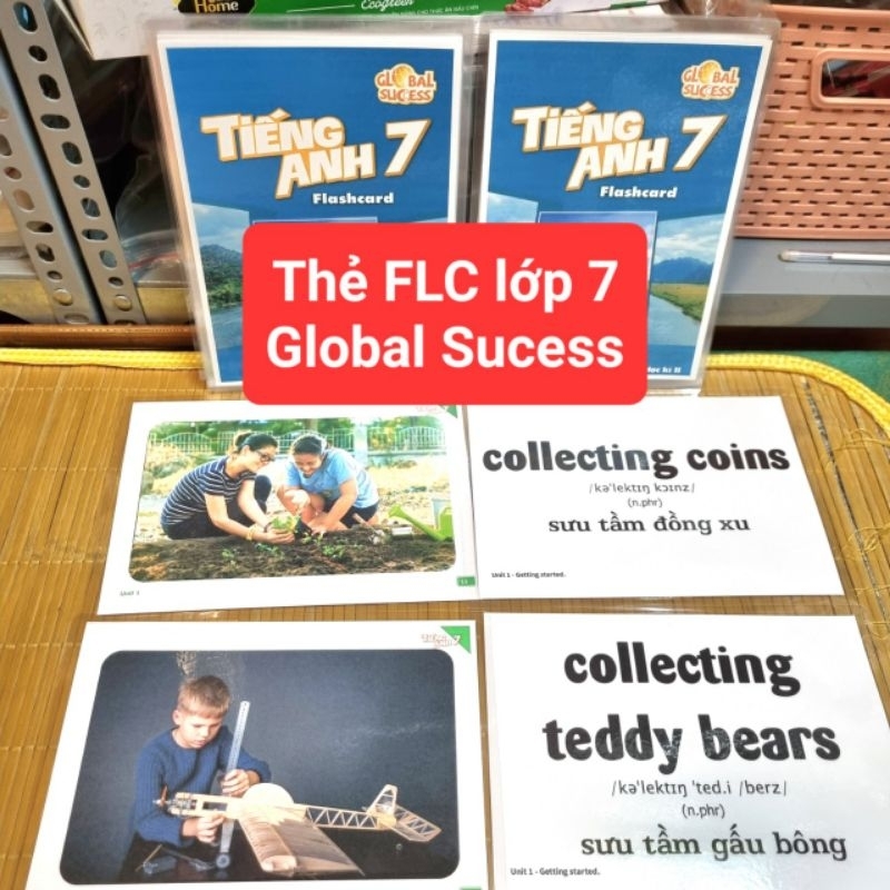 Thẻ học Flashcard Lớp 7 (global success)