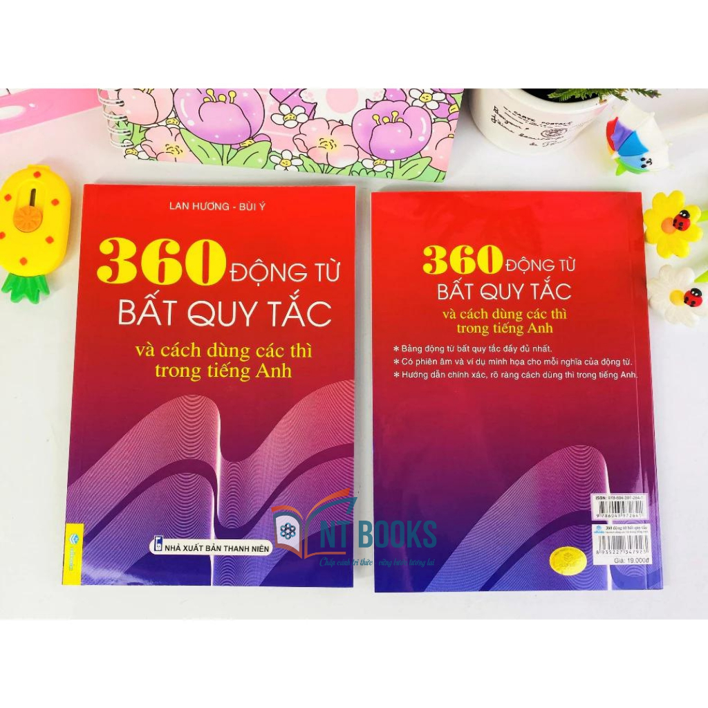 Sách 360 động từ bất quy tắc và cách dùng các thì trong Tiếng Anh - ND | BigBuy360 - bigbuy360.vn