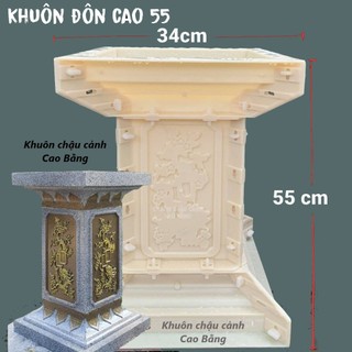 Khuôn đúc chân đôn cao cao đa năng - Phù hợp nhiều loại chậu cảnh
