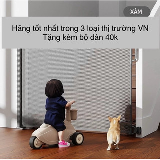 Thanh chắn cầu thang chắn cửa loại gấp gọn cao cấp silk baby