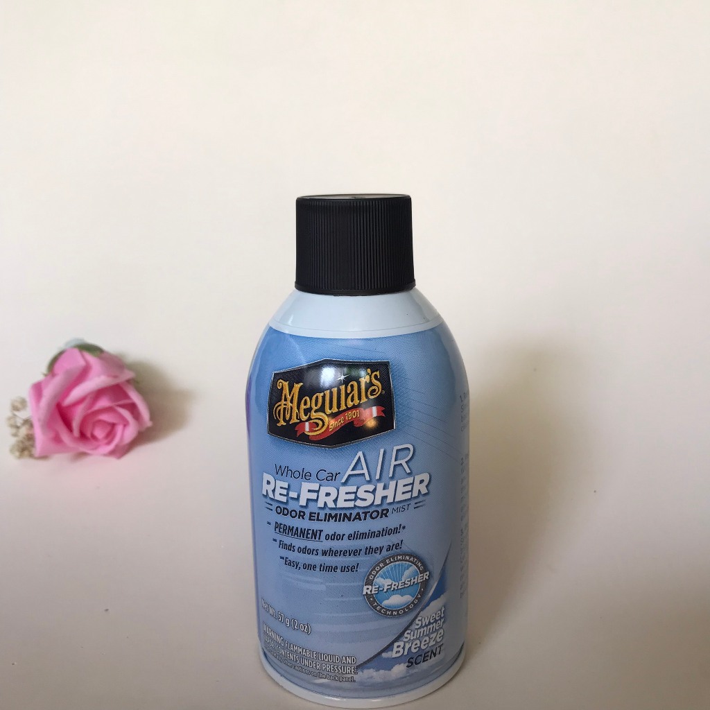 ( Nhiều mùi) Meguiar's khử mùi ô tô, diệt khuẩn nội thất xe hơi 57g (2oz)