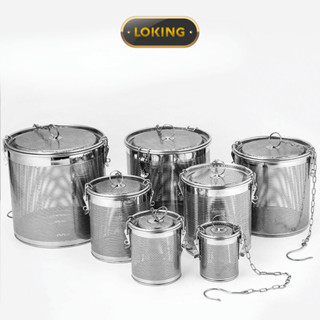 Bộ lọc gia vị inox cao cấp, lọc trà, lọc xương tiện dụng - LOKING