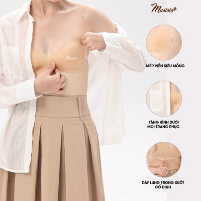 Áo Dán Ngực Mustoto Siêu Mỏng Tàng Hình (PK28)
