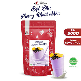  Bột Sữa Khoai Môn DPFOOD 500g - Thơm Ngon Béo Bùi - Làm Trà Sữa Đá xay Cà phê Làm Kem Bánh 