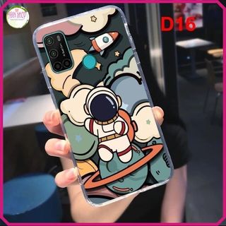 Ốp Lưng Vsmart Joy 4 In Hình Phi Hành Gia Chất Đẹp