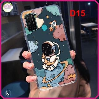 Ốp Lưng Vsmart Joy 4 In Hình Phi Hành Gia Chất Đẹp