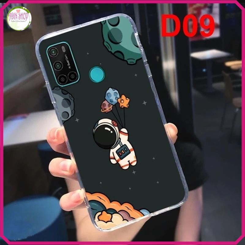 Ốp Lưng Vsmart Joy 4 In Hình Phi Hành Gia Chất Đẹp