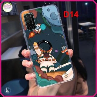 Ốp Lưng Vsmart Joy 4 In Hình Phi Hành Gia Chất Đẹp