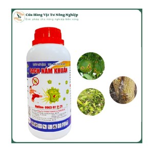 SẠCH NẤM KHUẨN-Phòng ngừa Thán thư, thối nhũn, vàng lá, thối rễ,đốm mắt cua...