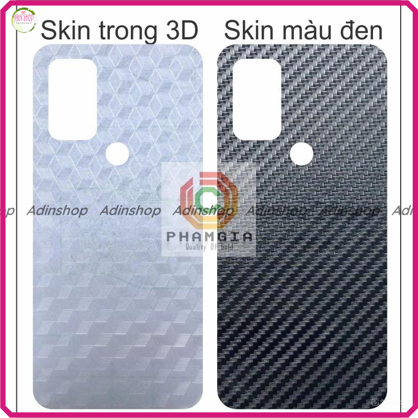 Miếng dán mặt lưng skin carbon Vsmart Star 5