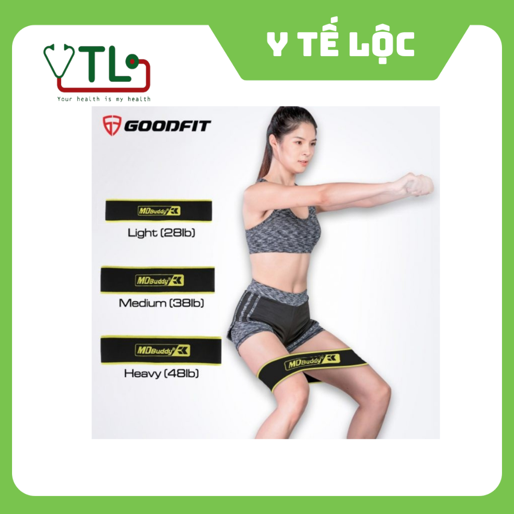 Dây đàn hồi tập mông đùi MDBuddy MD1389
